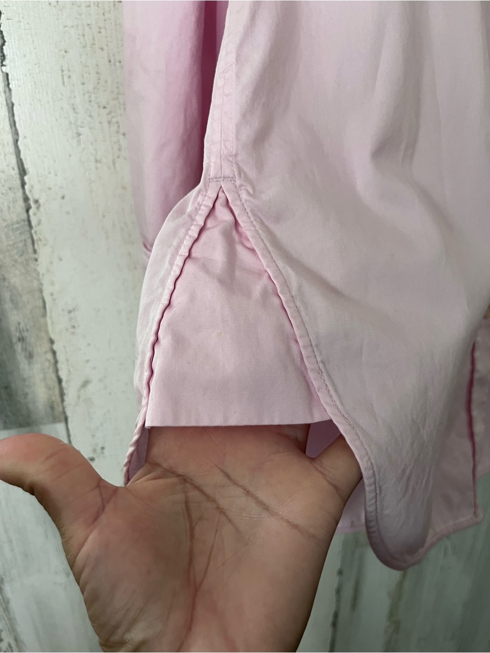 COS Pink Oversized Button-Down size 4 - Picture 7 of 14